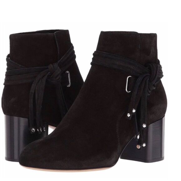 Rag & Bone Dalia II Suede
Tie Boot Ankle Bootie, sz 6.5/36.5 - Picture 2 of 11